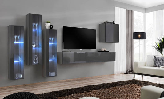 Switch XIII Entertainment Unit For TVs Up To 75"