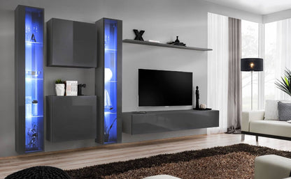 Switch XVI Entertainment Unit For TVs Up To 75"