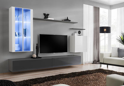 Switch XII Entertainment Unit For TVs Up To 58"
