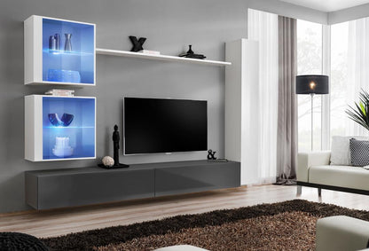 Switch XVIII Entertainment Unit For TVs Up To 75"