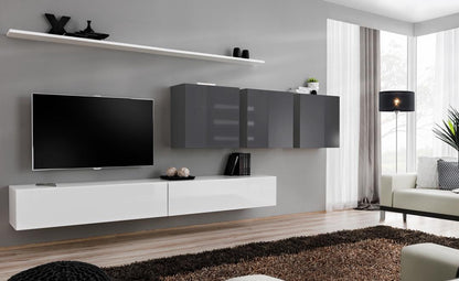 Switch VII Entertainment Unit For TVs Up To 49"