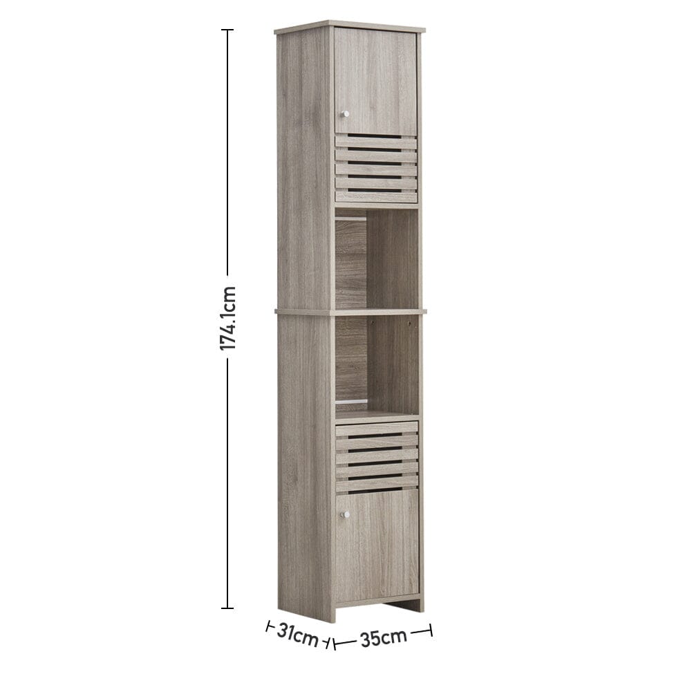 Freestanding Tall Bathroom Storage Cabinet