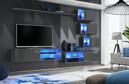 Switch XXIV Wall Entertainment Unit For TVs Up To 49"