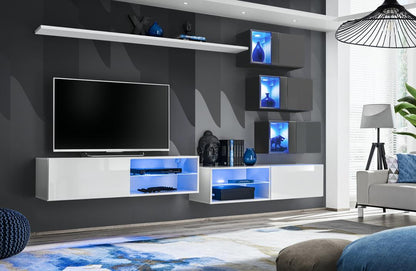 Switch XXIV Wall Entertainment Unit For TVs Up To 49"