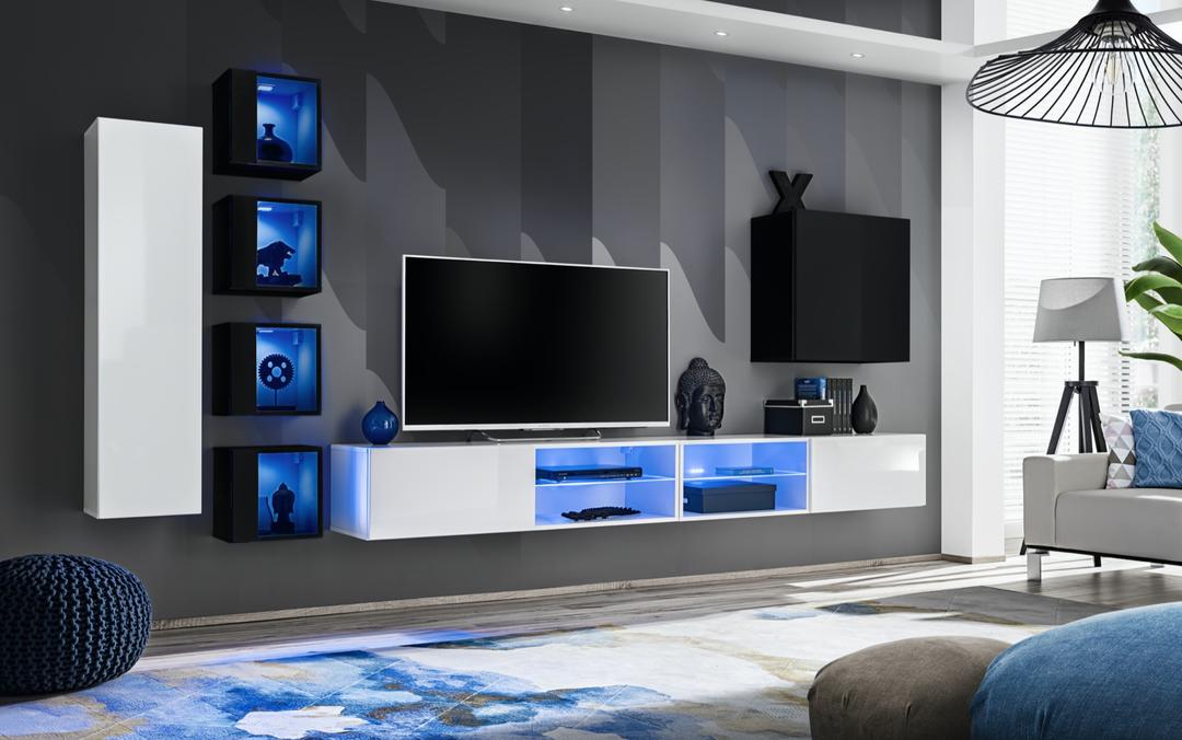 Switch XXVI Wall Entertainment Unit For TVs Up To 75"