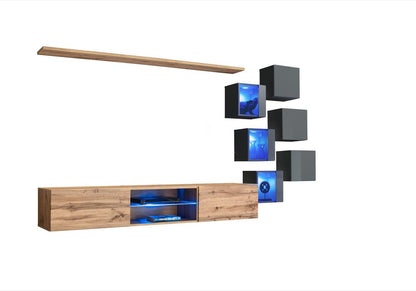 Switch XXI Wall Entertainment Unit For TVs Up To 75"