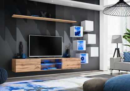 Switch XXI Wall Entertainment Unit For TVs Up To 75"