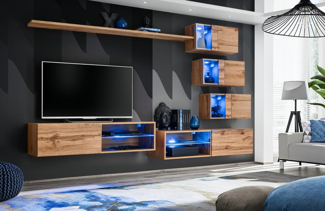 Switch XXIV Wall Entertainment Unit For TVs Up To 49"