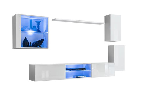 Switch XXIII Wall Entertainment Unit For TVs Up To 75"