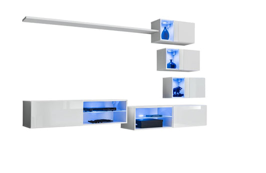 Switch XXIV Wall Entertainment Unit For TVs Up To 49"