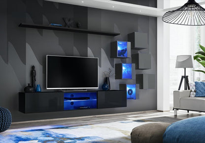 Switch XXI Wall Entertainment Unit For TVs Up To 75"