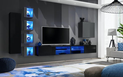 Switch XXVI Wall Entertainment Unit For TVs Up To 75"