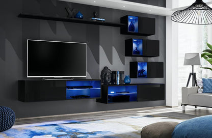 Switch XXIV Wall Entertainment Unit For TVs Up To 49"