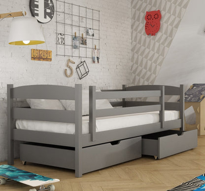 Ashford Wooden Single Bed Zoska with Storage