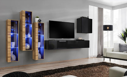 Switch XIII Entertainment Unit For TVs Up To 75"