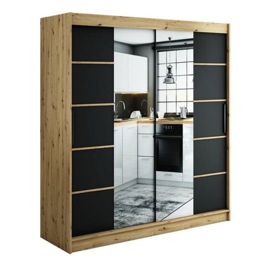 Leto V4 Sliding Door Wardrobe 200cm