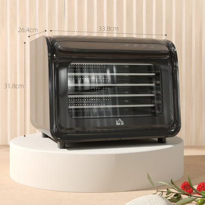 HOMCOM 35-70√Ç¬∞C Six-Tray Food Dehydrator - Black