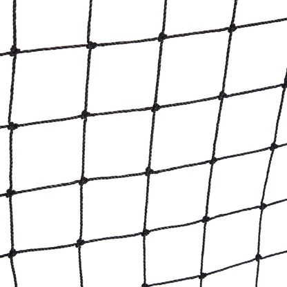 Rebounder Football Net W/PE Mesh Metal Tube, 96W x 80D x 96Hcm- Red and Black