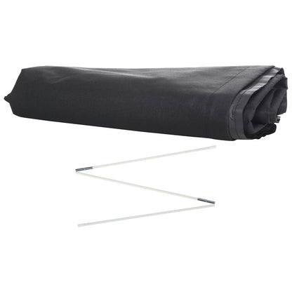 Outsunny Garden Parasol Cover Waterproof Outdoor Cantilever Banana Umbrella Protector 300D Oxford Fabric 240 x 48/70 cm