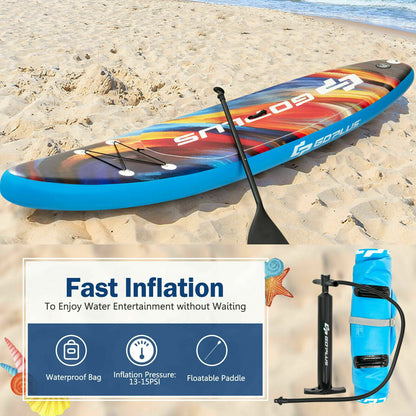 10.5ft/ 11ft Inflatable Stand Up Paddle Board Surfboard-M