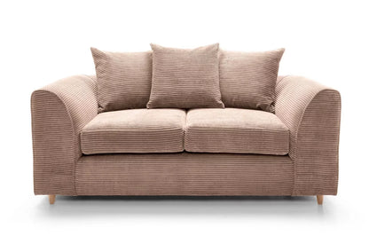 Jill Jumbo 2 Seater Sofa - Brown