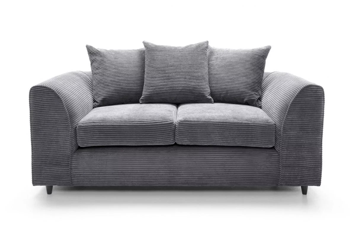 Jill Jumbo 2 Seater Sofa - Grey