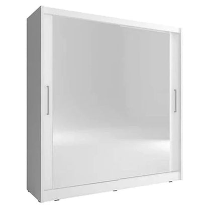 Splendor VI Sliding Door Wardrobe 180cm - White Matt