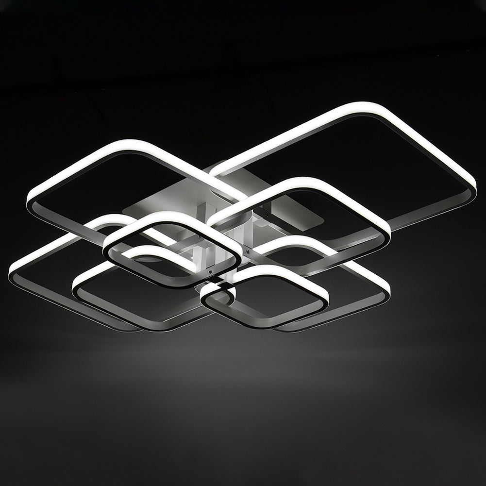 Square LED Ceiling Light Lamp Chandelier Lights Living Bedroom