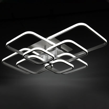 Square LED Ceiling Light Lamp Chandelier Lights Living Bedroom