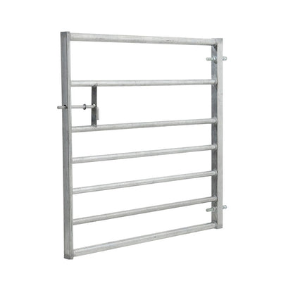 4-12FT Durable Galvanized Metal Field Gate
