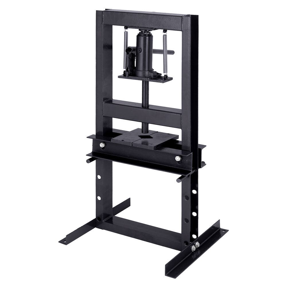 6 Ton Hydraulic H-Frame Shop Press Adjustable Working Table