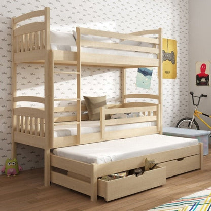 Ipswich Alan Bunk Bed with Trundle and Storage