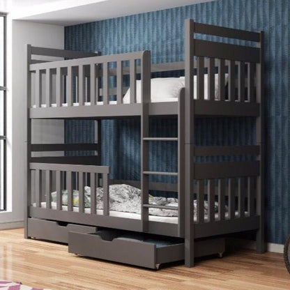 Salisbury Wooden Bunk Bed Monika with Storage