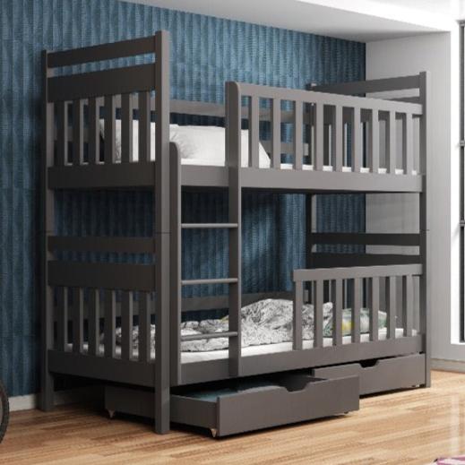 Salisbury Wooden Bunk Bed Monika with Storage