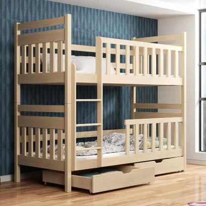Salisbury Wooden Bunk Bed Monika with Storage