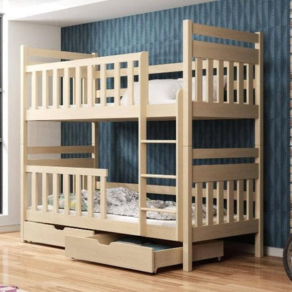 Salisbury Wooden Bunk Bed Monika with Storage