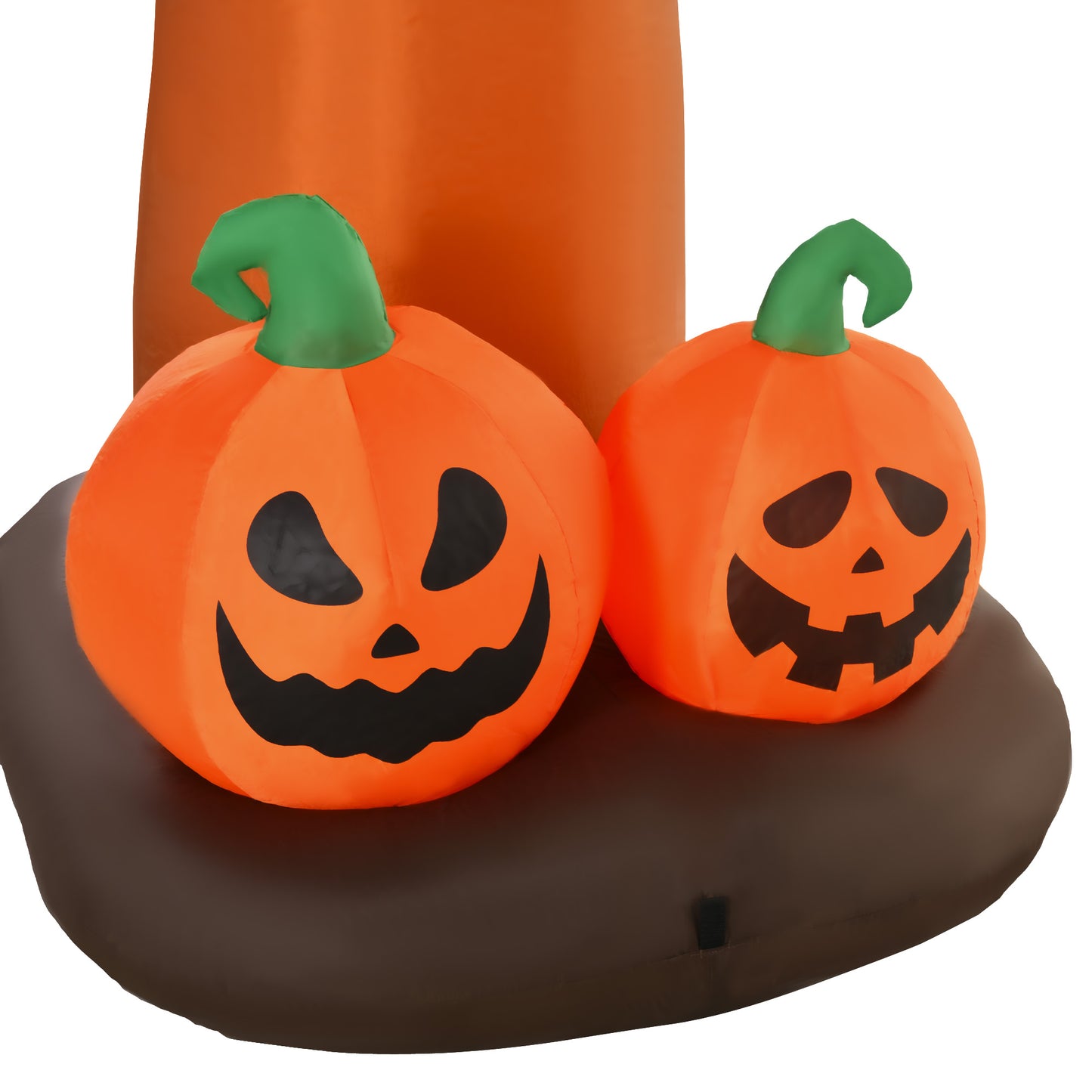 HOMCOM 2.7m Halloween Inflatable Dead Tree with Ghost, Pumpkin and Owl, Blow Up Decorations with Build-in LED Lights for Party Outdoor Garden D√É¬©cor