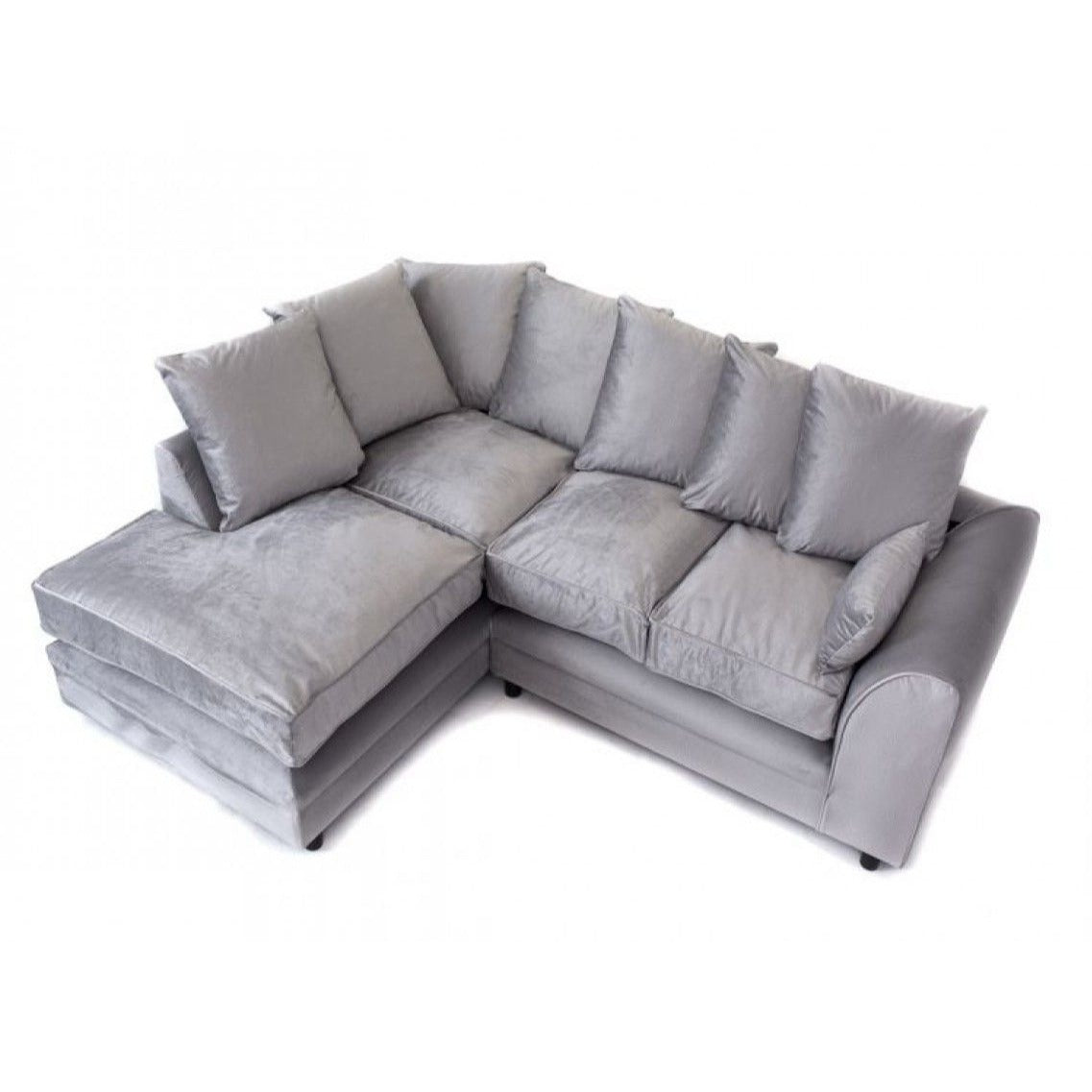 Chicago Velvet Corner Sofa - Heather Rose