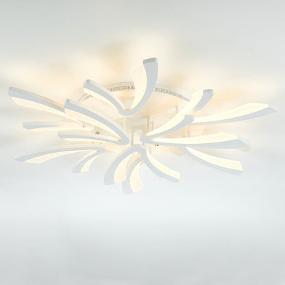 V Shaped LED Ceiling Light Fixture Dimmable/Non-Dimmable