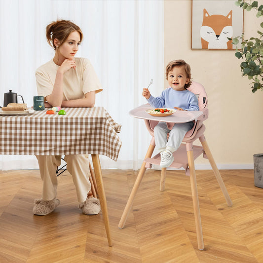 3 in 1 High Chairs in Pink, image 2