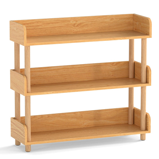 3-Tier Wooden Bookshelf
