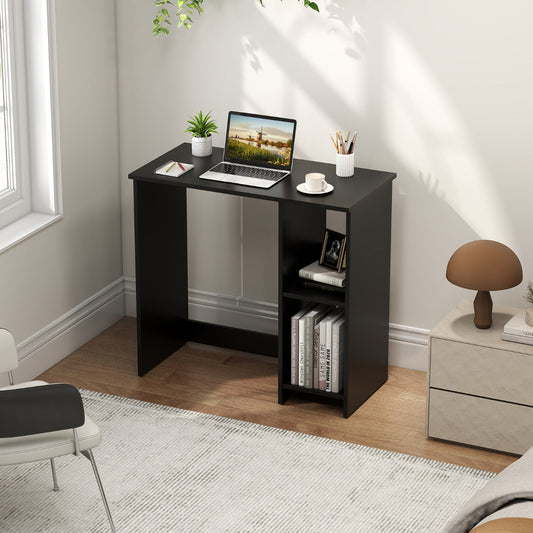 31.5 Inch Home Office Desk for Small Space-Black