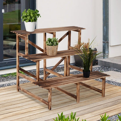 3 Tier Outdoor Plant Stand