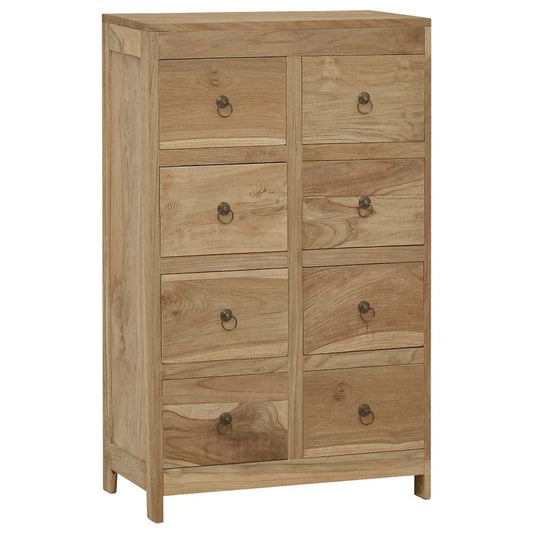 Chest of Drawers Solid Wood Teak
