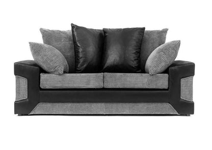 Denzel Cord Fabric 3 Seater Sofa