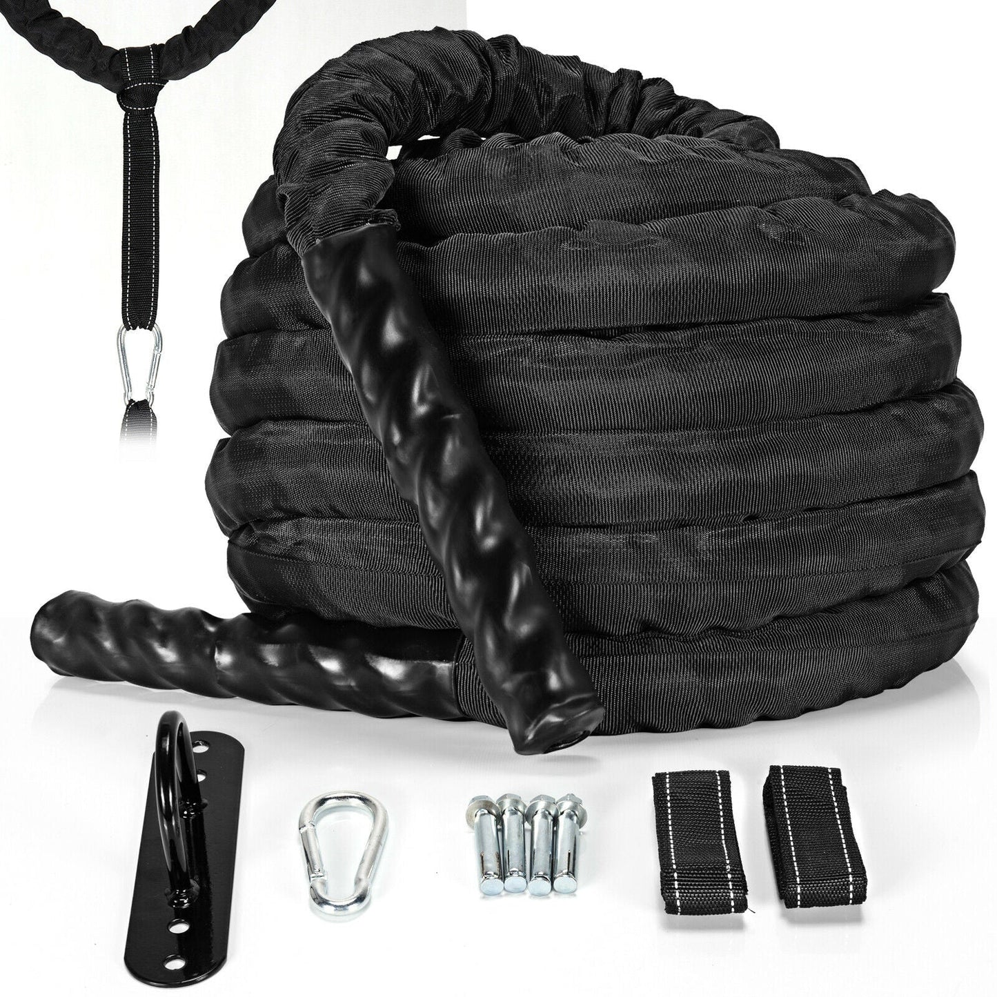 12M Fitness Training Rope for Outdoor / Indoor Use