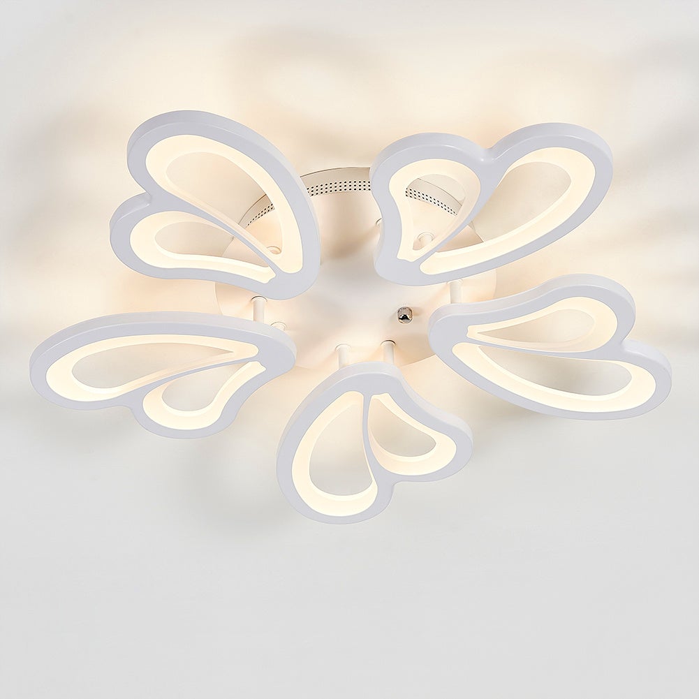 مصباح السقف Petal Modern LED القابل للتعتيم/غير القابل للتعتيم (الإصدار B)