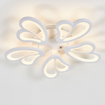 مصباح السقف Petal Modern LED القابل للتعتيم/غير القابل للتعتيم (الإصدار B)