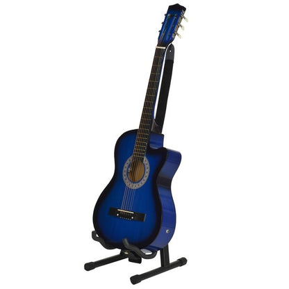 38'' Electric Acoustic Guitar, Basswood - Blue