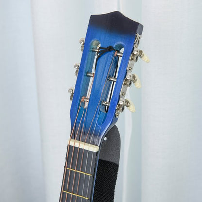 38'' Electric Acoustic Guitar, Basswood - Blue